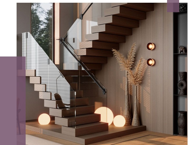 Изготовление и монтаж лестниц в Химках от 88120 руб. | ПРОЛЁТ-Хмк