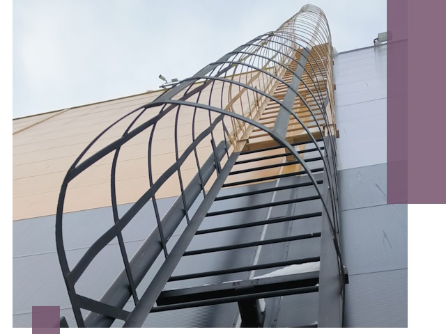 Изготовление и монтаж пожарных лестниц в Химках профессионально