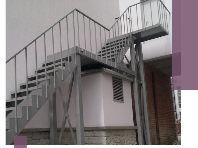 Монтаж пожарных лестниц под ключ в Химках с гарантией качества