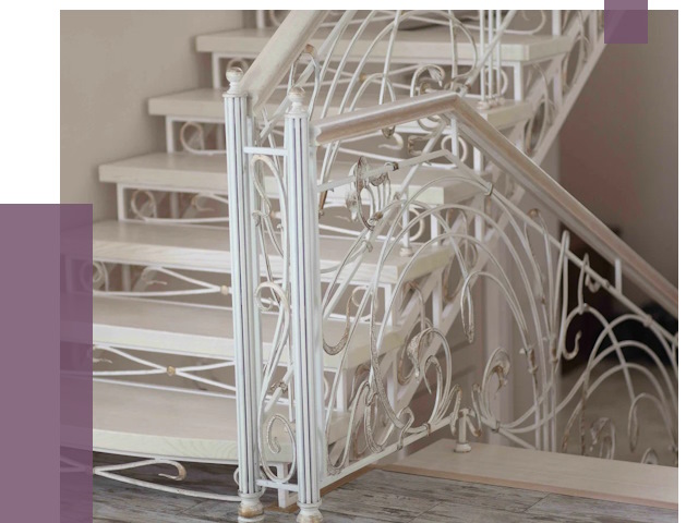 Изготовление кованых лестниц на заказ в Химках от 88120 руб. | ПРОЛЁТ-Хмк