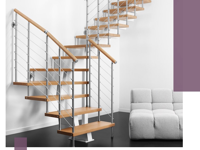 Модульные лестницы под ключ в Химках — монтаж и изготовление