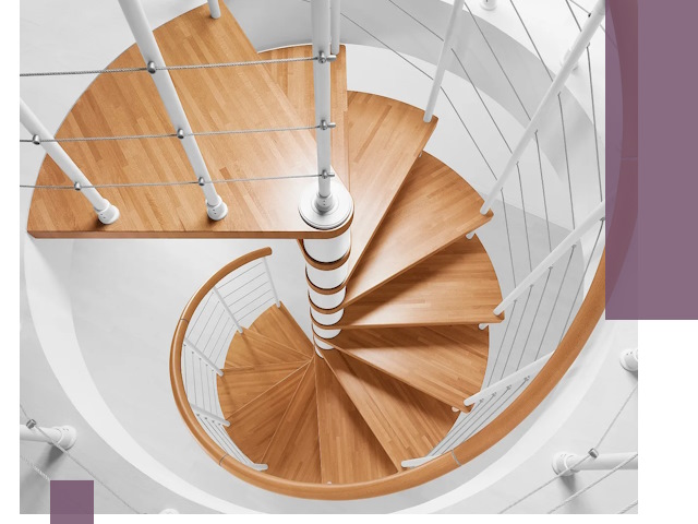 Изготовление винтовых лестниц под ключ в Химках