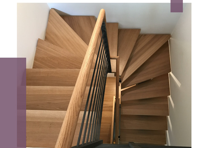 П-образные лестницы в Химках под ключ от 49243 руб. | ПРОЛЁТ-Хмк