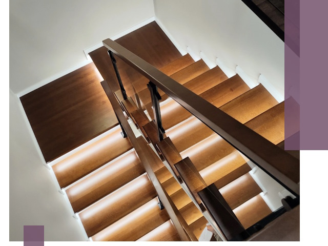 Изготовление П-образных лестниц под ключ в Химках