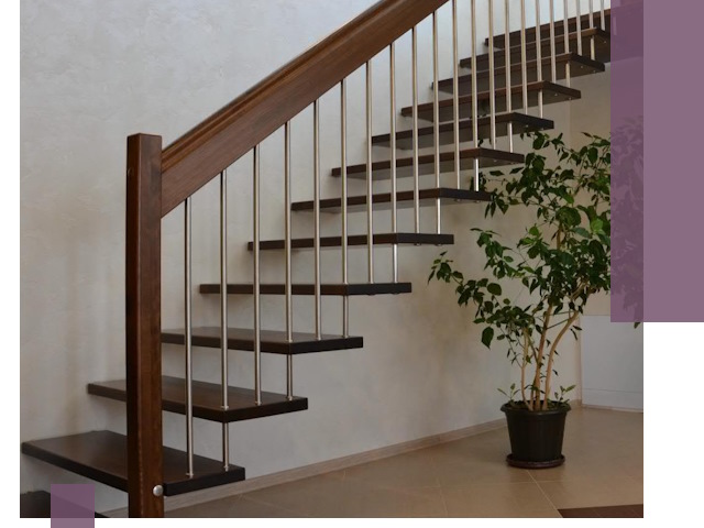 Лестницы на больцах под ключ в Химках – изготовление и монтаж