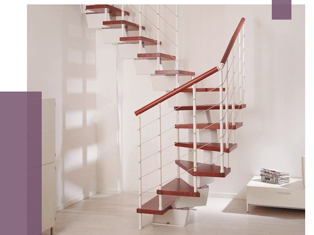 Изготовление лестниц на больцах в Химках от 9849 руб. | ПРОЛЁТ-Хмк