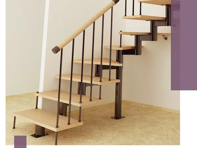 Монтаж лестниц на больцах в Химках — быстро и надежно