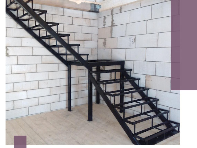 Лестницы на металлокаркасе под ключ в Химках — изготовление и монтаж