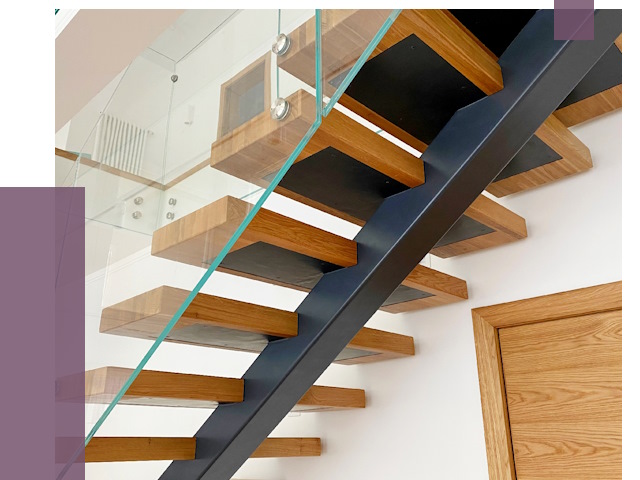 Лестницы на монокосоуре в Химках от 19179 руб. под ключ | ПРОЛЁТ-Хмк