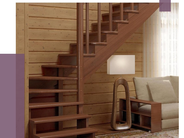 Лестницы эконом класса в Химках от 18505 руб. бюджетные решения