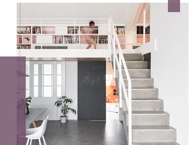 Лестницы для двухуровневой квартиры в Химках от 178831 руб. | ПРОЛЁТ-Хмк