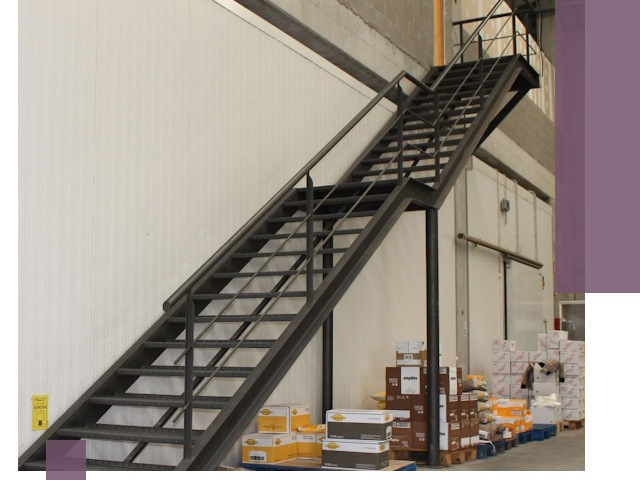 Лестницы для производства в Химках — изготовление и монтаж
