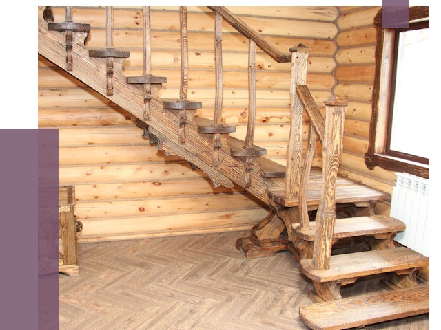 Лестницы в баню в Химках от 19386 руб. — изготовление | ПРОЛЁТ-Хмк