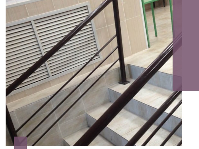 Изготовление перил из металла под ключ в Химках