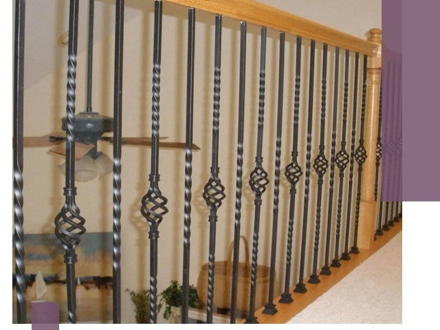 Изготовление и монтаж кованных перил в Химках под ключ