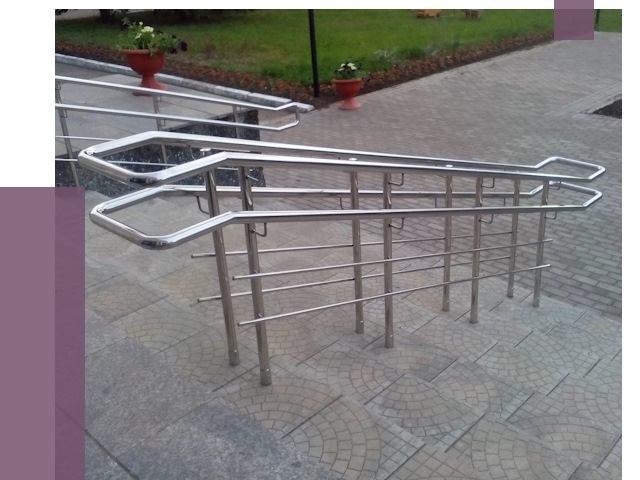 Перила для инвалидов в Химках от 7692 руб. под ключ | ПРОЛЁТ-Хмк