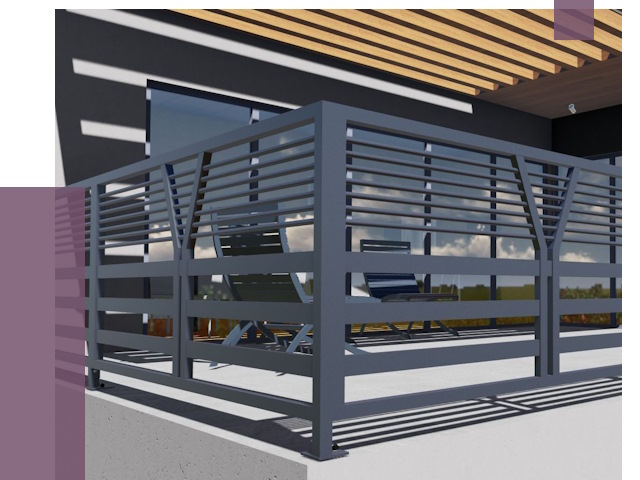 Изготовление балконных ограждений в Химках от 10885 руб. | ПРОЛЁТ-Хмк