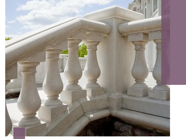 Балюстрады из металла и камня под ключ в Химках