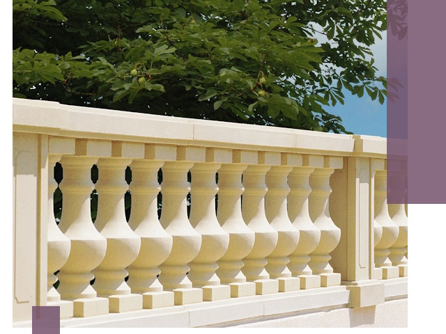 Установка балюстрады в Химках: изготовление и монтаж под ключ