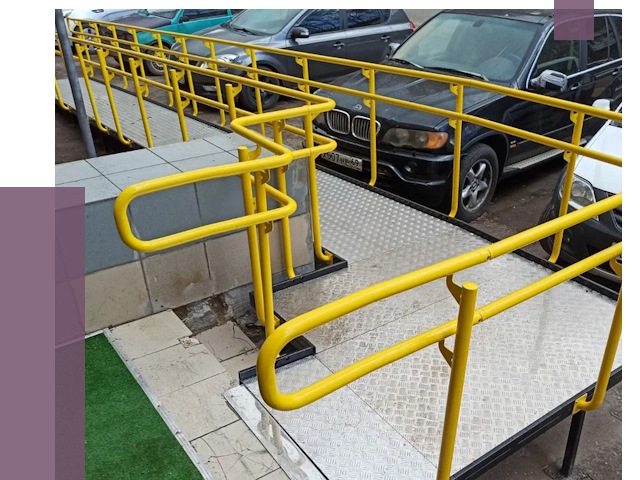 Стационарные пандусы в Химках от 12440 руб. | ПРОЛЁТ-Хмк