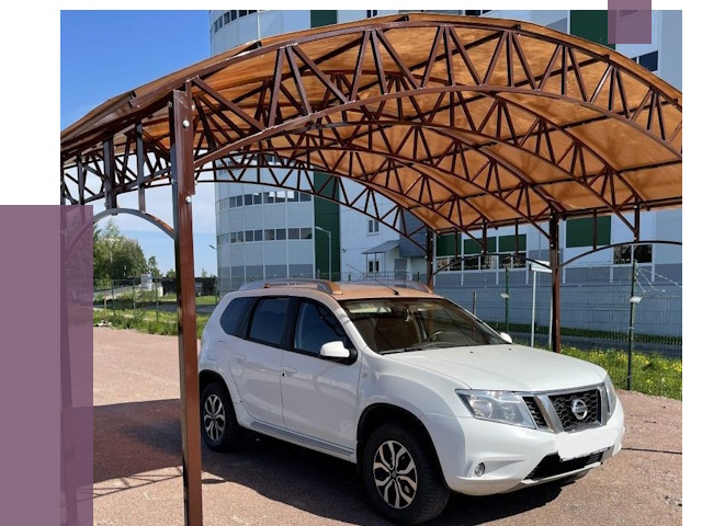 Недорогие навесы в Химках от 43541 руб. | ПРОЛЁТ-Хмк