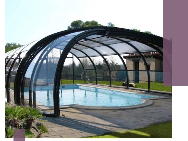 Навесы для бассейна в Химках: изготовление и монтаж под ключ