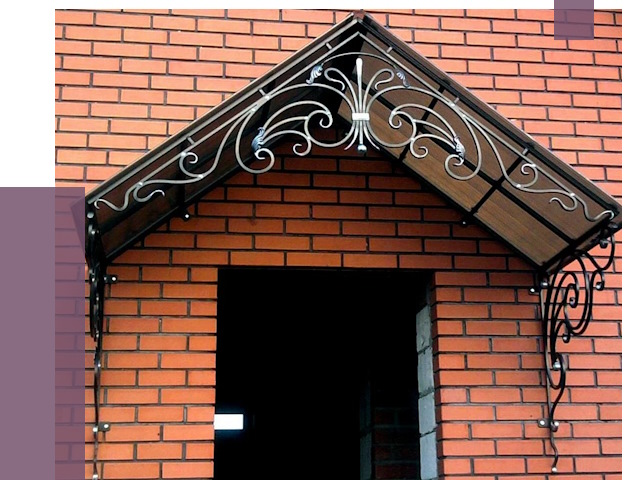 Металлические козырьки в Химках от 10834 руб. 