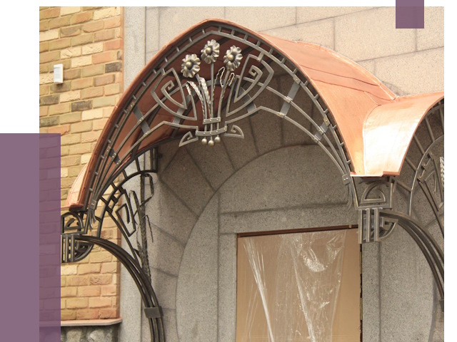 Арочные козырьки в Химках от 14773 руб. 