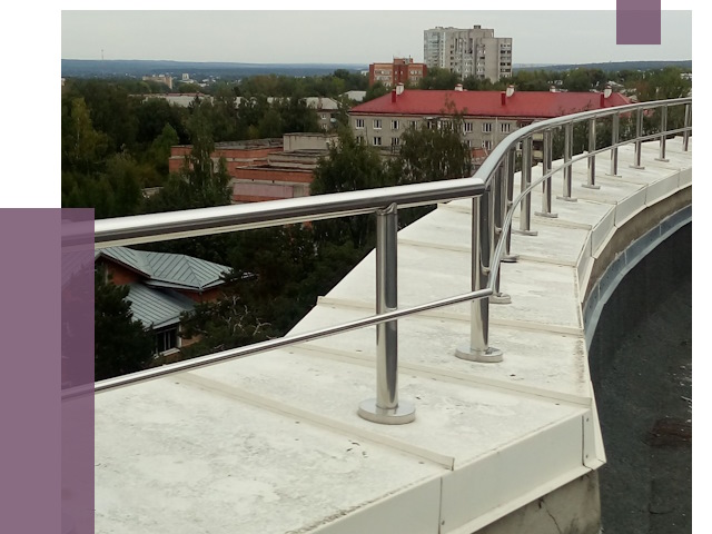 Парапеты и ограждения кровли в Химках от 5028 руб. 