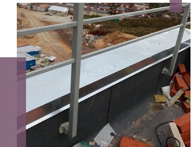 Монтаж парапетов в Химках от 4354 руб.  | ПРОЛЁТ-Хмк