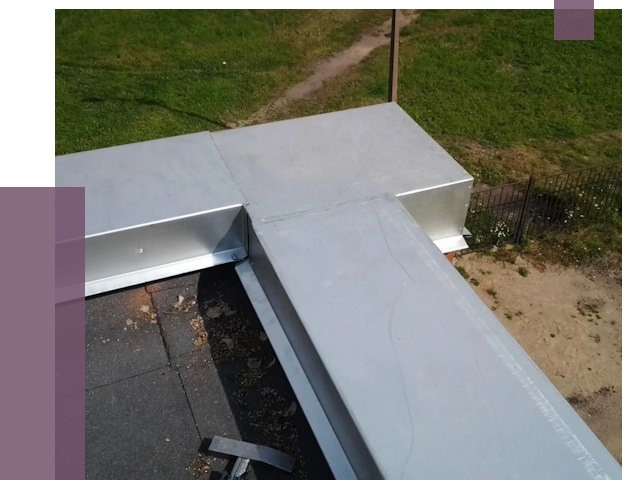 Оцинкованные парапеты в Химках от 8138 руб. | ПРОЛЁТ-Хмк