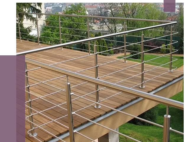 Алюминиевые парапеты в Химках под ключ от 7879 руб. 