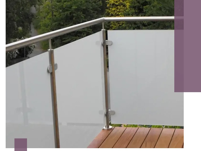 Алюминиевые парапеты для балконов и террас в Химках