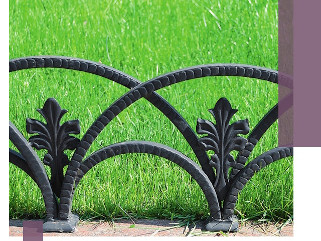 Декоративные металлические бордюры под ключ в Химках