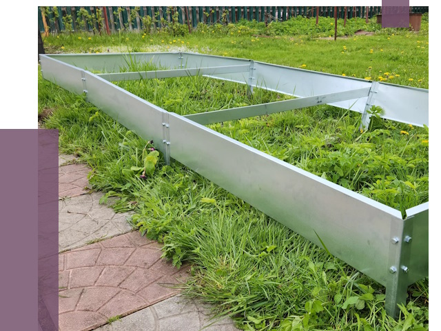 Металлические бордюры для грядок в Химках от 1814 руб.