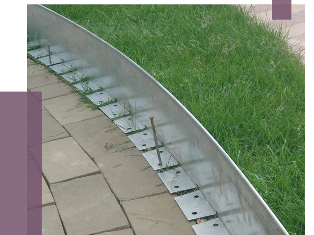 Металлические бордюры для тротуаров в Химках от 8812 руб.