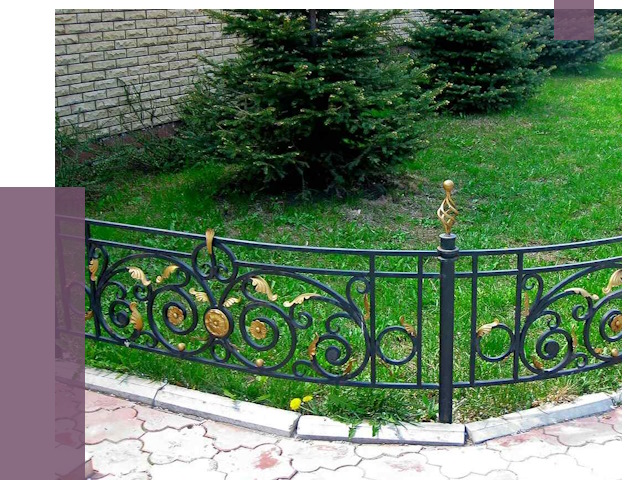 Кованые газонные ограждения в Химках от 7723 руб. — ПРОЛЁТ-Хмк