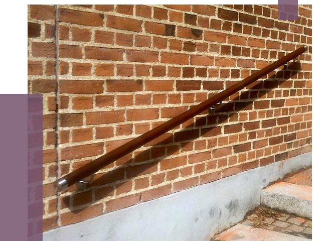 Изготовление пристенных поручней в Химках от 4510 руб. — ПРОЛЁТ-Хмк