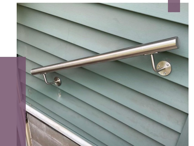 Поручни из нержавеющей стали в Химках от 7775 руб.  | ПРОЛЁТ-Хмк